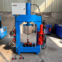 Machine de recyclage de stator de moteur hydraulique 60T 7,5 kW, équipement automatique de traitement de ferraille, deux méthodes