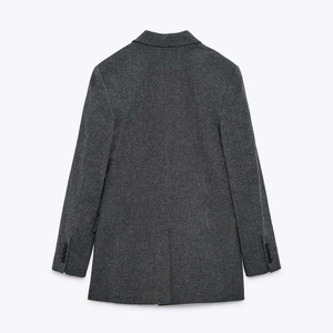 SHENZHU レディース 2026年春新作 ファッション シングルボタン カジュアルスタイル ブレザーコート ヴィンテージ 長袖 女性用アウター シック - Product Image 2