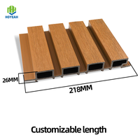 Revêtement mural WPC Great Wall Panel, panneau composite bois-plastique moderne européen, imperméable pour extérieur et intérieur, écoles, effet bois 3D