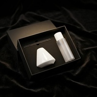 CH Wholesale Coffret cadeau d'huiles d'aromathérapie en céramique, diffuseur de parfum en céramique à bâtonnets parfumés personnalisés, ensemble en boîte cadeau avec récipient en céramique