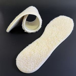Plantillas <span class=keywords><strong>de</strong></span> Lana <span class=keywords><strong>para</strong></span> Clima Frío, Cortables a Medida, Insertos <span class=keywords><strong>de</strong></span> <span class=keywords><strong>Zapatos</strong></span> Afelpados, Plantillas Interiores Cálidas y Acogedoras, Engrosadas, Antiolor y Absorbentes del Sudor - Product Image 3