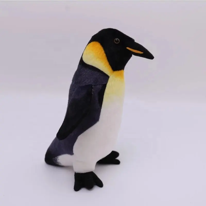 Brinquedo de pelúcia pinguim, de alta qualidade, fofo, pinguim, vida real, bonecas de pelúcia, animais da vida do mar, melhor presente, brinquedo para crianças