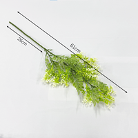 Plante artificielle en forme de branche de baies pour la décoration de mariage printanier, de fête, de vase, de table, d'étagère, de cheminée, de maison de campagne, de bureau, fournitures florales