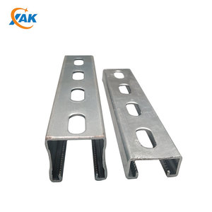 Cường độ cao đục lỗ thép giàn kênh xà gồ mạ kẽm c-phần GB tiêu chuẩn không hợp kim cho kết cấu thép kho - Product Image 6