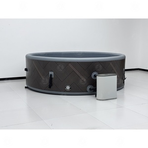 Bain à remous gonflable d'extérieur, <span class=keywords><strong>jacuzzi</strong></span> portable, bain à remous de massage pour jardin, cour arrière - Product Image 5