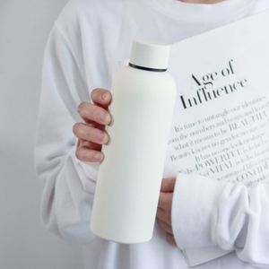Multiscene Applicable 304 Small Mouth <b>Flask</b> Outdoor Gym Car Daily Use Stainless Insulated <b>Bottle</b> Custom Pattern Make - Product Image 1