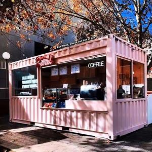 Personalizado 20 pies envío contenedor restaurante con <span class=keywords><strong>cocina</strong></span> hecha móvil <span class=keywords><strong>Modular</strong></span> para la venta - Product Image 5