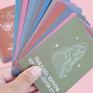 Ensemble de cartes d'affirmation pour la grossesse et la maternité, cartes inspirantes pour l'accouchement - Product Image 3