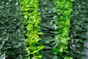 Bán Buôn Nhân Tạo Hàng Rào Nhân Tạo Hàng Rào Net Nhân Tạo Thực Vật Mây Trang Trí Hàng Rào Vườn - Product Image 5