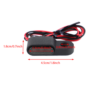 Amber LED Turn Signal Lamp Indicators for General <strong>Motorcycle</strong> Bike Blinker Handlebar <strong>Light</strong> for <strong>Motorcycles</strong> - Product Image 3