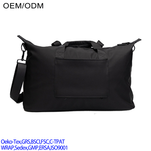 Bolsa impermeable DMC Weekender para mujer, bolsa de gimnasio deportiva esencial de viaje para hombre, bolsa de equipaje de noche con funda de carrito - Product Image 5