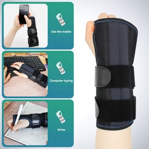 Férula de soporte de muñeca ajustable para el túnel carpiano, soporte de mano para aliviar el dolor de la muñeca, con 3 aberturas - Product Image 4