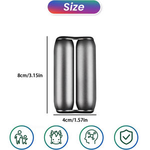 Juguete Antiestrés de Mano, Spinner Metálico para Niños y Adultos, Gadget Genial, EDC, Autismo, TDAH, Ansiedad, Juguete de Escritorio, Regalo - Product Image 4