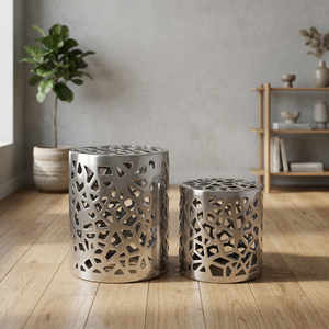 Aluminum <b>Stool</b> Set of <b>2</b> pcs - Product Image 3