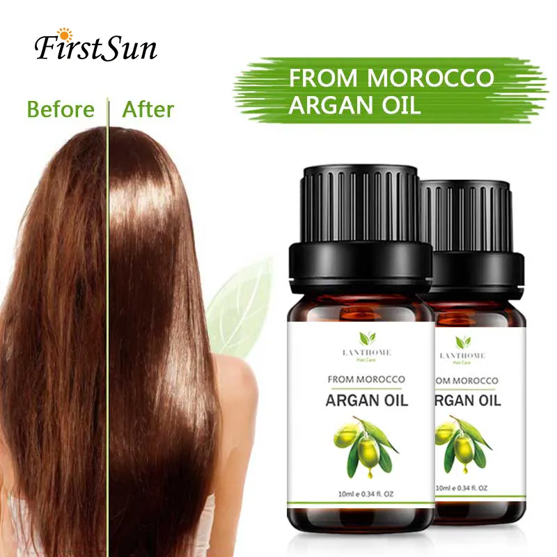 10Ml Khô Tóc Bảo Trì Tự Nhiên Lạnh Ép Dầu Argan Tóc Và Da Đầu Tinh Khiết Hữu Cơ Aragan Dầu Cho Tóc