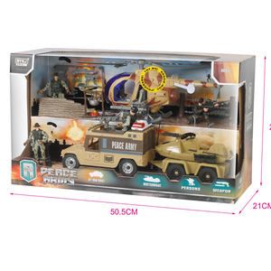 ขายร้อนพิเศษ Force/<span class=keywords><strong>ทหาร</strong></span>ฐาน Sentinel Army ชุดของเล่น Patrol รถบรรทุกรถบรรทุกของเล่น - Product Image 1