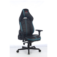 Chaise de bureau de gaming avec cadre métallique en mousse moulé, avec accoudoir en 3D confortable, livraison directe
