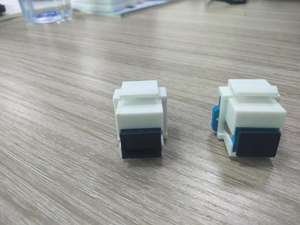 Adaptateurs duplex FTTH LC Base Fibre <span class=keywords><strong>Optique</strong></span> SM MM SC <span class=keywords><strong>Adaptateur</strong></span> Keystone <span class=keywords><strong>Jack</strong></span> - Product Image 4