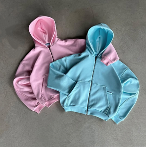 Tute Sportive Oversize in Cotone 100% di Alta Qualità con Logo Personalizzato, Set di Felpe con Cappuccio e Pantaloni - Product Image 2