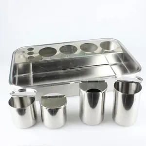 Surgical Tray Stainless Steel Antilodophor Surgical Instrument Treatment Tray