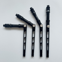 Langsung dari Pabrik Heavy Duty 2 #   4 #   Teknologi Big Game Adjust untuk Empat Sudut Batang Pancing Alu Butt Bend Straight untuk Joran Trolling
