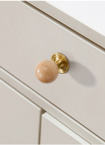 Phong cách hiện đại Solid Brass vàng kéo tủ quần áo ngăn kéo knobs cho tủ bếp tủ quần áo phòng ngủ đồ nội thất phần cứng - Product Image 3