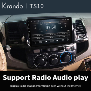 Krando Android 11,0 128G ROM IPS pantalla táctil completa reproductor multimedia para coche para <span class=keywords><strong>Toyota</strong></span> <span class=keywords><strong>Hilux</strong></span> 2004 - 2014 unidad principal Play and Plug - Product Image 6