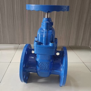 Nhà máy cung cấp Hướng dẫn sử dụng sắt dễ uốn thoát nước Van cổng bs5163 giấu cứng con dấu Van cổng cho phương tiện truyền thông nước - Product Image 3