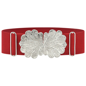 Venta al por mayor 6,0 cm de ancho señoras abrigo moda correas elásticas banda cintura cinturones - Product Image 3
