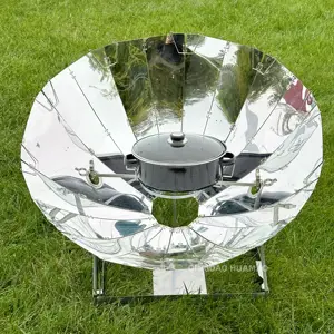 Fornello solare parabolico pieghevole portatile di alta qualità che cucina con il sole