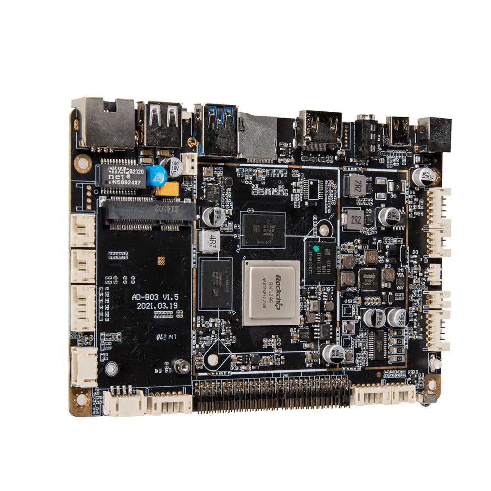 ODM ARM RK3288 RK3399 PCBA Industrial android motherboard para Medical Hospital Hotel Publicidade Automation Equipment