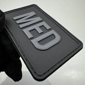 Prêt à expédier – Patch PVC 3D en caoutchouc avec emblème de secours médical, badge moral Velcro, idéal pour gilets tactiques et casques - Product Image 5