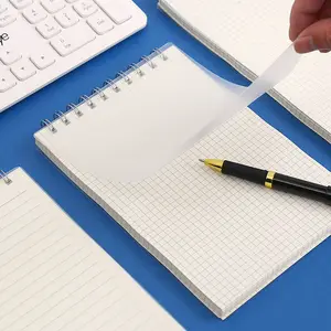 Cuaderno de papel con tapa de doble bobina para estudiantes escolares minimalistas A5 B5 A4 80 GSM