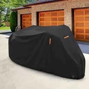 Couverture imperméable de moto de stock d'usine housse de vélo anti-soleil et coupe-vent pour accessoires de meubles de vélo de moto