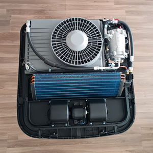 Carretilla elevadora eléctrica AC refrigeración <span class=keywords><strong>Tractor</strong></span> 12V 24V camión estacionamiento aire acondicionado para <span class=keywords><strong>cabina</strong></span> de camión - Product Image 5