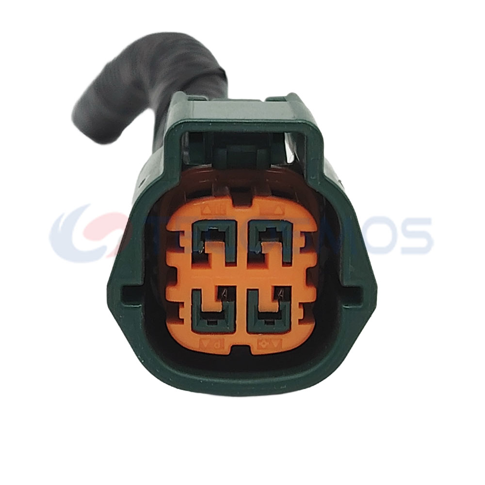Automotive Oxygen Sensor Connector Waterproof Shell Suitable for Nissan 4pin Female CT4-0004M