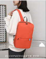 Sac à dos personnalisable MKW2093 avec logo, 12 pouces, pour l'école, en tissu Oxford, décontracté, léger, pour ordinateur portable