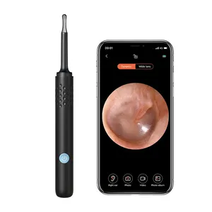 N3 Kit alat penghapus kotoran telinga, Pembersih kotoran telinga nirkabel Visual pintar pendengaran Meatus
