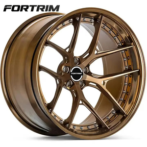 ล้อฟอร์จ FORTRIM แบบ 2 ชิ้น 5x114.3 5x110 5x130 5x112 ขนาด 18 19 20 21 22 23 24 นิ้ว สำหรับรถเมอร์เซเดส - Product Image 3