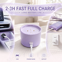 Chauffe-biberon et réchauffe-aliments intelligent 2-en-1 détachable, avec revêtement en acier inoxydable 316L de qualité alimentaire, 500 ml, maintien au chaud 48H pour l'extérieur