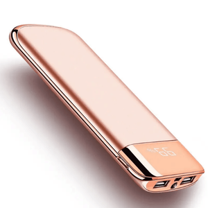 Gran oferta, pantalla Digital portátil, 10000mAh, 20000mAh, bancos <span class=keywords><strong>de</strong></span> energía, cargador móvil resistente al agua con entrada Micro USB, potencia <span class=keywords><strong>de</strong></span> salida <span class=keywords><strong>de</strong></span> 10W - Product Image 2