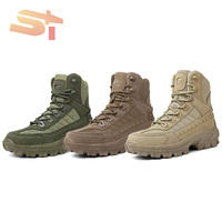 Chaussures de randonnée et de montagne tactiques pour hommes SIKE, à lacets, en PU, grande taille, modèle Sk2408e, fabriquées au Sichuan