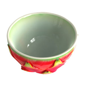 Comedouro de Cerâmica Artesanal em Formato de Fruta Exótica para Atacado – Tigela Durável e Resistente Personalizada para Espaços de Alimentação Estilosos de Animais de Estimação - Product Image 3