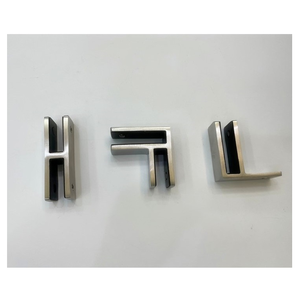 Großhandel China Edelstahl-Glasgeländerklemme für 180 Grad Satin Gebürstet/Spiegelpoliert Oberfläche für Außen-/Innenbereich - Product Image 2