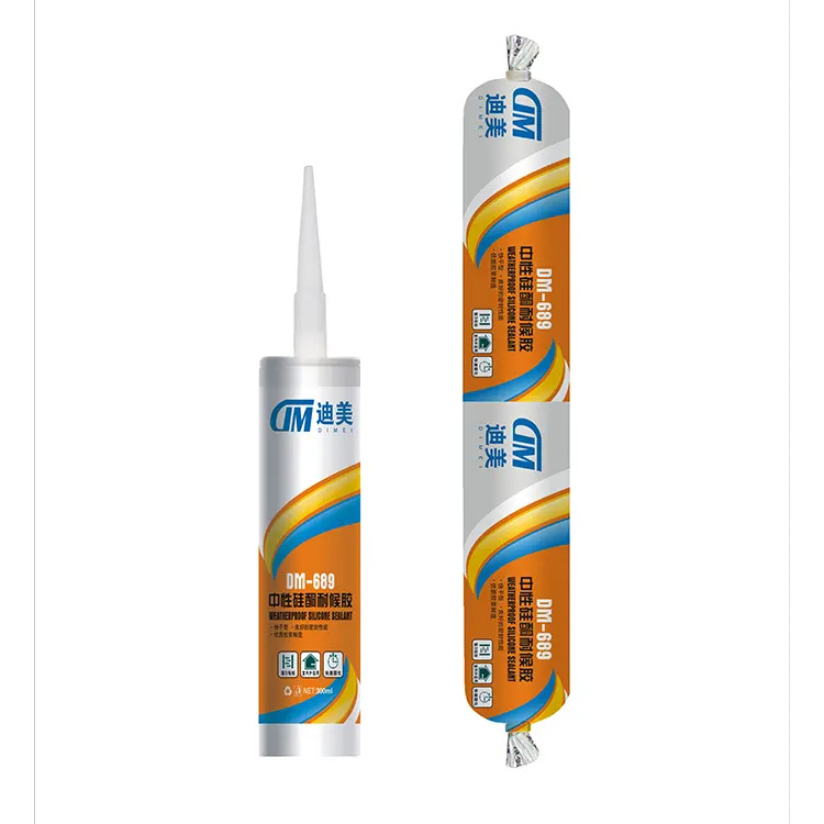 DIMEI Sikaflex Polysulphide Konstruksi Sealant Silikon Curing Netral Tahan Air