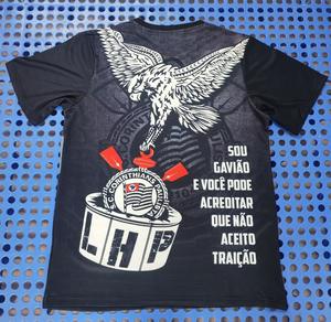 Herenshirt, nieuw model, 100% katoen, gebreid, op maat bedrukt patroon, effen, casual, O-hals, jersey, zeefdruk - Product Image 2