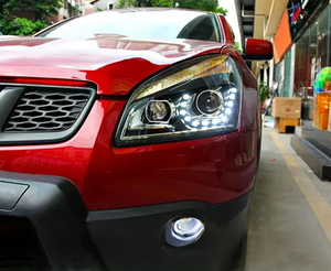 Phare de phare de voiture Mise à niveau originale Plug and Play Lampe frontale modifiée Feux de circulation diurne à LED pour Nissan <span class=keywords><strong>Qashqai</strong></span> 2008-2015 - Product Image 4