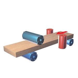 Fresadora de Cuatro Lados para Madera de Alta Velocidad Winmonday QMB520GH/QMB620GH, Potencia de 84 kW, Diámetro del Husillo de 180 mm, Trabajo Máximo de 250 mm - Product Image 1