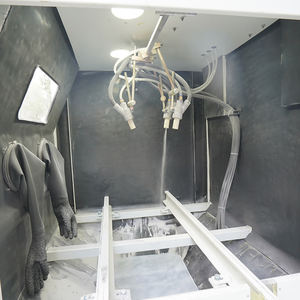 Cabine de sablage automatique avec porte et plateau tournant automatiques pour pièces lourdes - Product Image 4