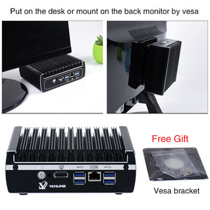 UTM Mini PC Fanless Multi Lan Intel 3865U Dual Core Pfsense <span class=keywords><strong>Linux</strong></span> Server unterstützung aes <span class=keywords><strong>ni</strong></span> VMWare - Product Image 5